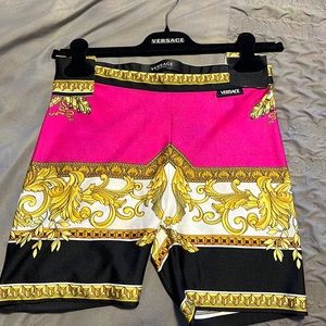 Versace biker shorts
